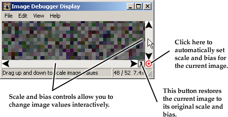 Scale and bias controls